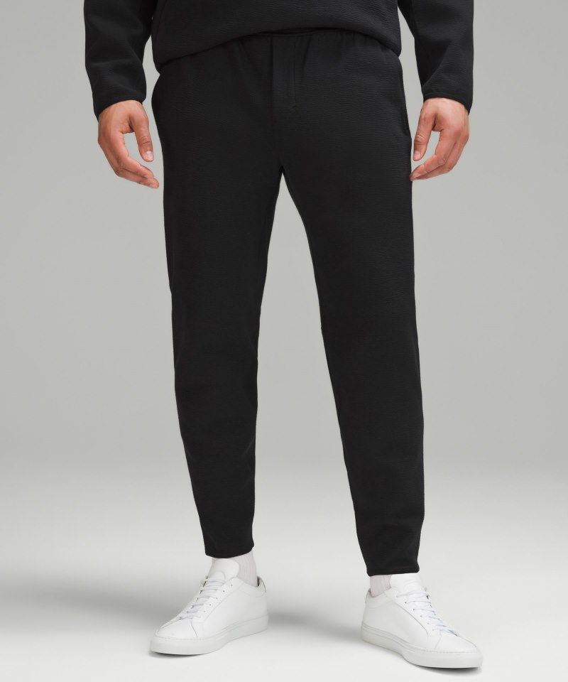 Lululemon | Men's Textured Spacer Classic-Tapered Pant Black