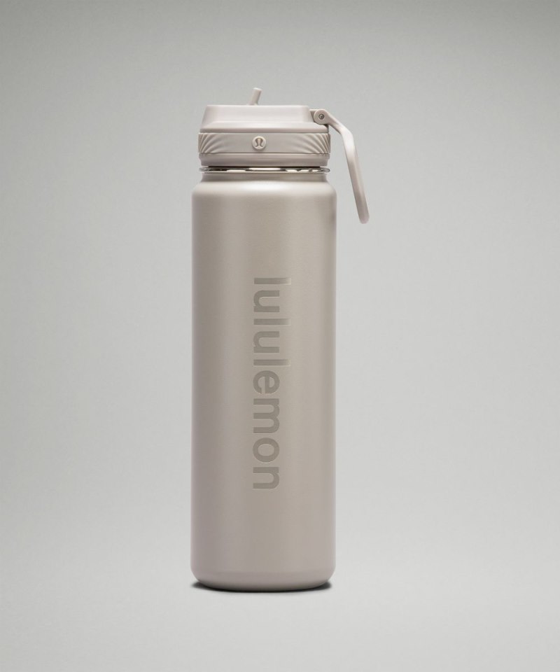 Lululemon | Men's Back to Life Sport Bottle 24oz Straw Lid Rover