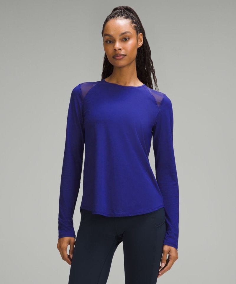 Lululemon | Women's Sculpt Long-Sleeve Shirt Larkspur