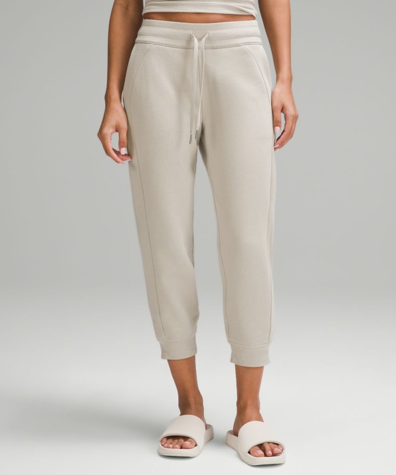 Lululemon | Women's Scuba High-Rise Cropped Jogger Mojave Tan