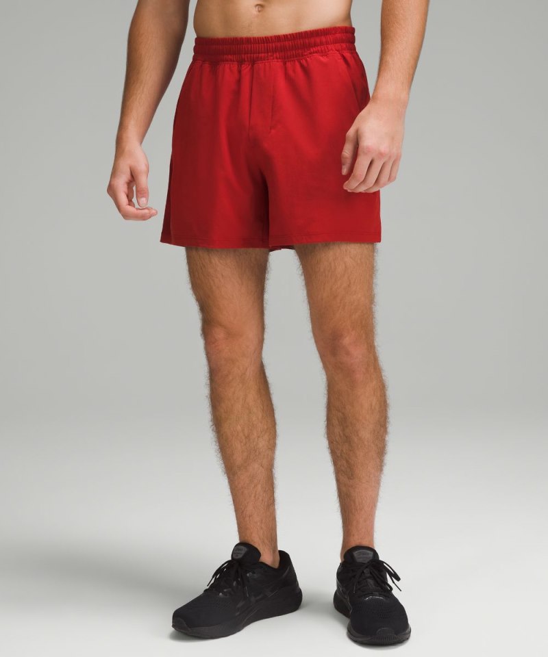 Lululemon | Men's Pace Breaker Linerless Short 5"L Sport Red