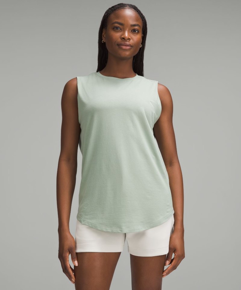 Lululemon | Women's Brunswick Muscle Tank Top Palm Court