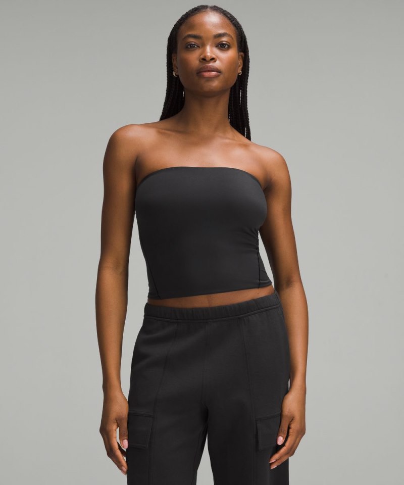 Lululemon | Women's Wundermost Ultra-Soft Nulu Tube Top Black