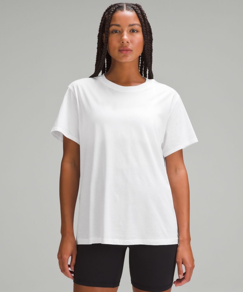 Lululemon | Women's All Yours Cotton T-Shirt White