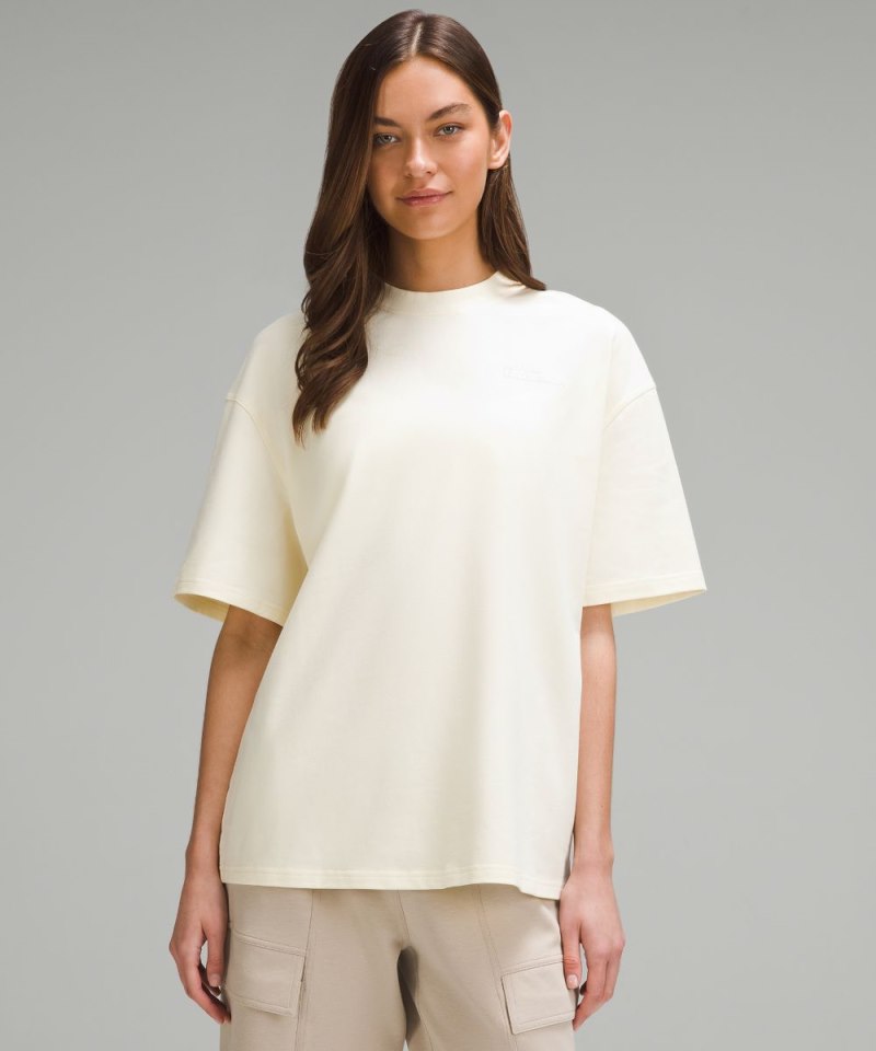 Lululemon | Women's Brushed Heavyweight Cotton Crewneck T-Shirt Sundance