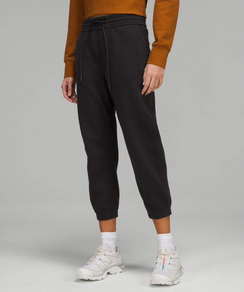 Lululemon | Women's Loungeful High-Rise Cropped Jogger Black