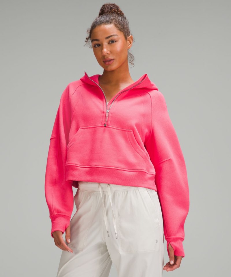 Lululemon | Women's Scuba Oversized Half-Zip Hoodie Glaze Pink