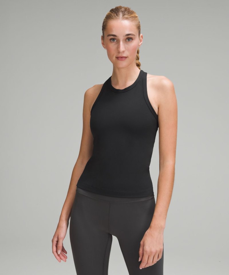 Lululemon | Women's Align Waist-Length Racerback Tank Top Black