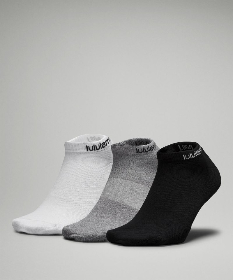 Lululemon | Men's Daily Stride Comfort Low-Ankle Socks 3 Pack Wh