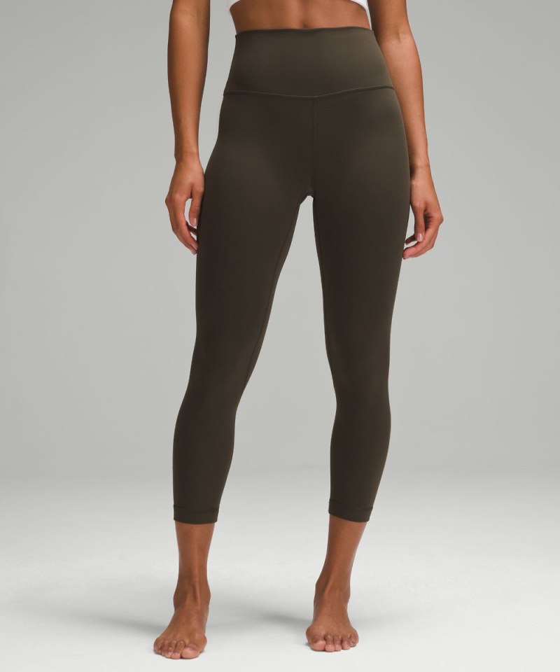 Lululemon | Women's Align High-Rise Crop 23"L Dark Olive