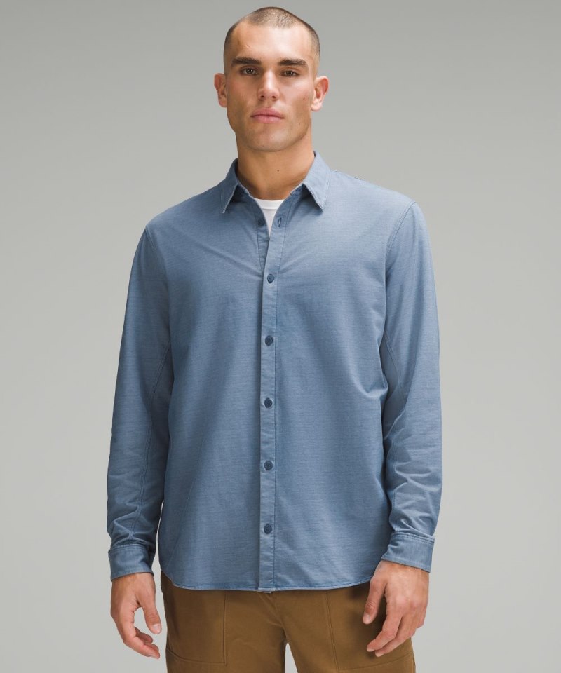 Lululemon | Men's Commission Long-Sleeve Shirt Enzyme Dye Minera