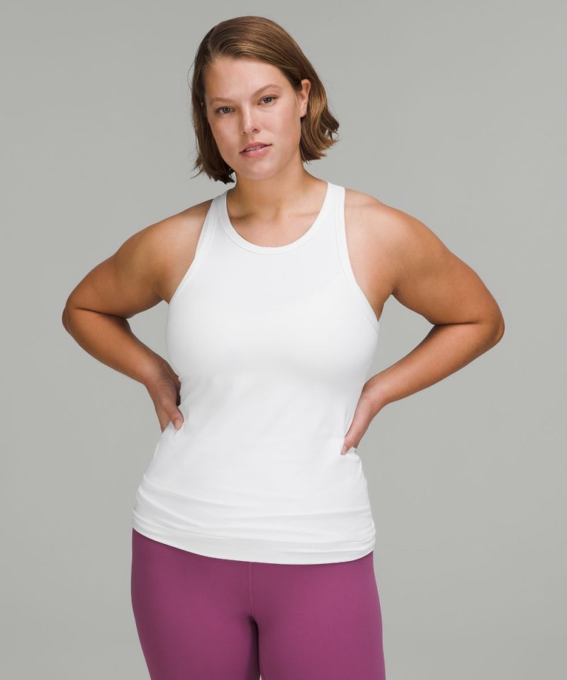 Lululemon | Women's Align Hip-Length Racerback Tank Top White