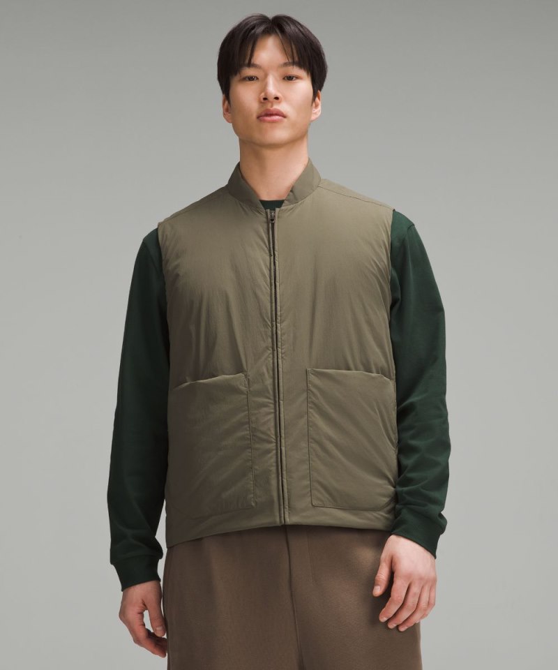 Lululemon | Men's Insulated Utility Vest Army Green