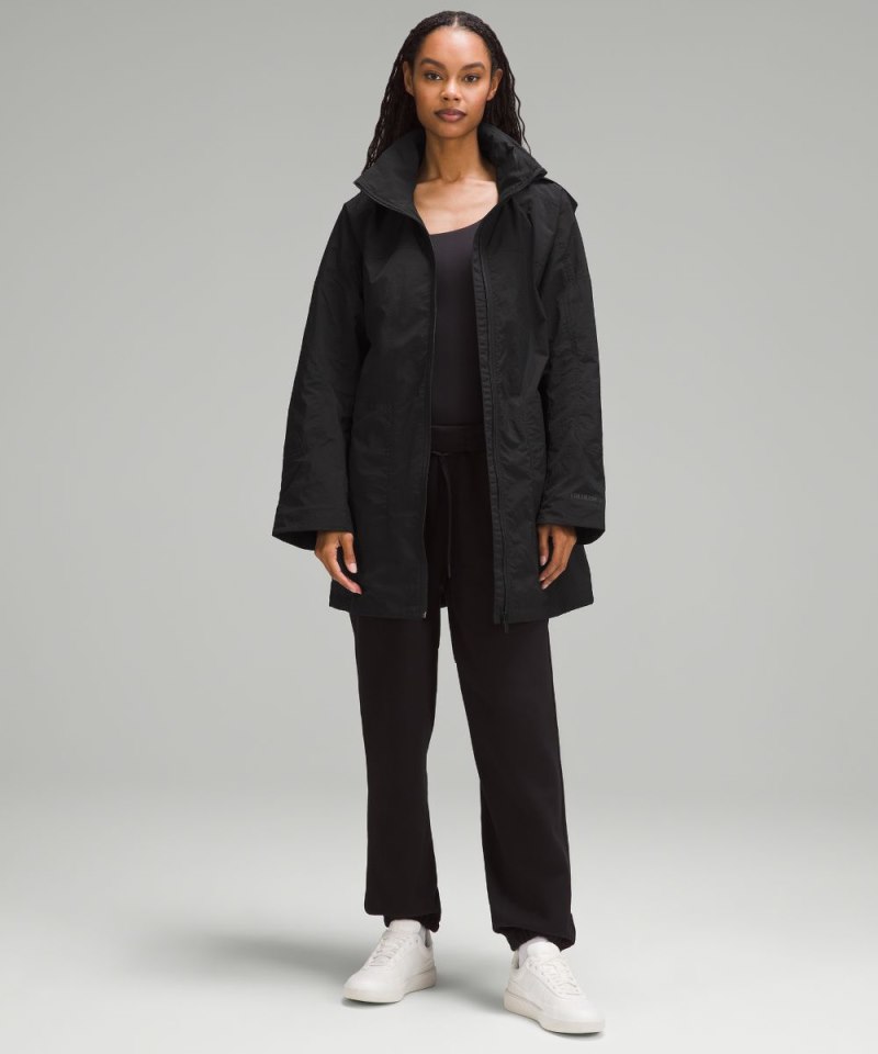 Lululemon | Women's Hooded Mid-Length Utility Jacket Black