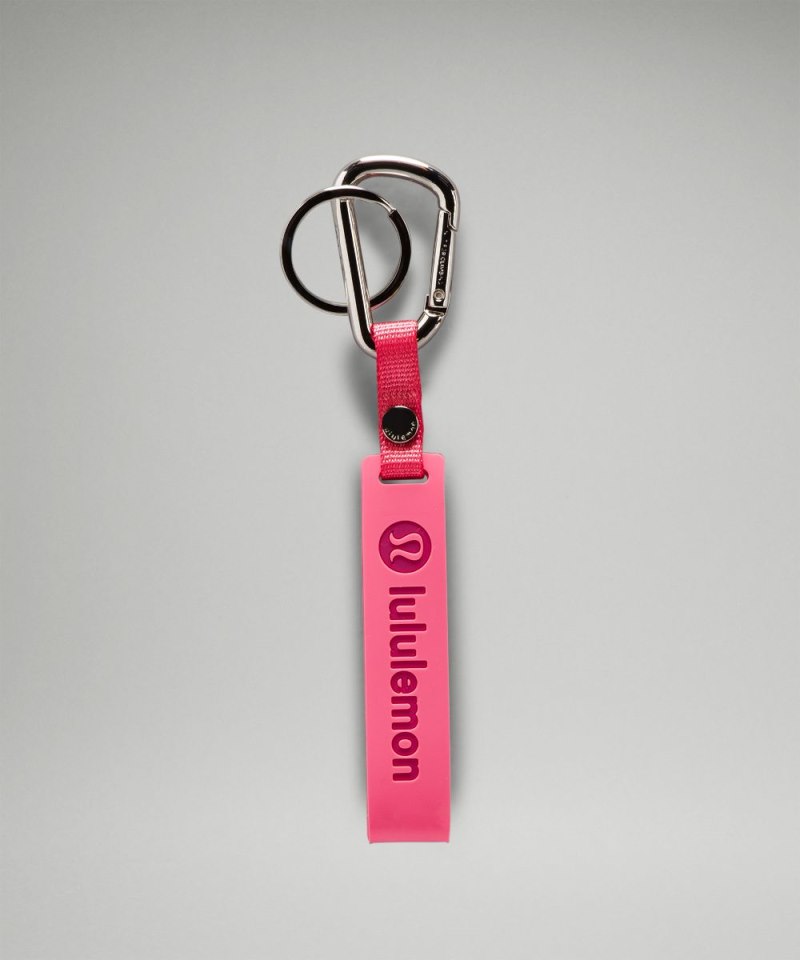 Lululemon | Men's Silicone Keychain Sakura Pink / Washed Mauve