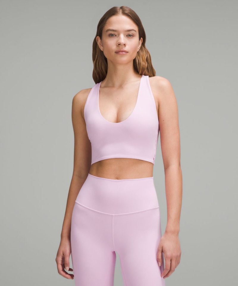 Lululemon | Women's Bend This Scoop and Cross Bra Light Support, A-C Cups Vitapink