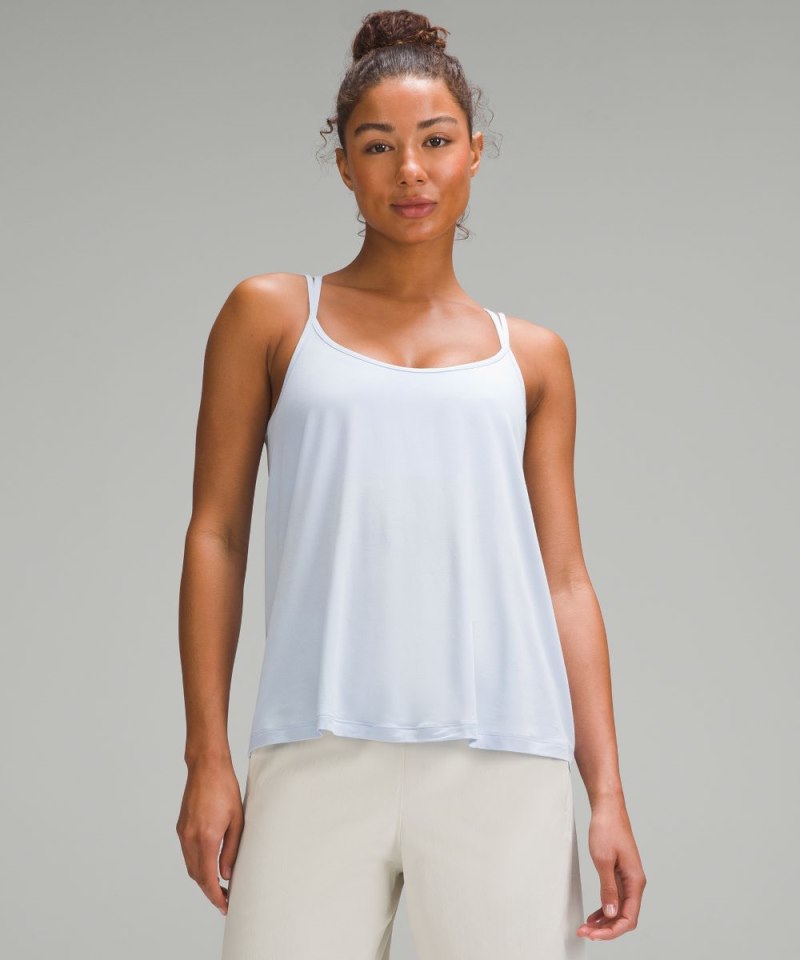 Lululemon | Women's Modal Silk-Blend Spaghetti Strap Tank Top Windmill