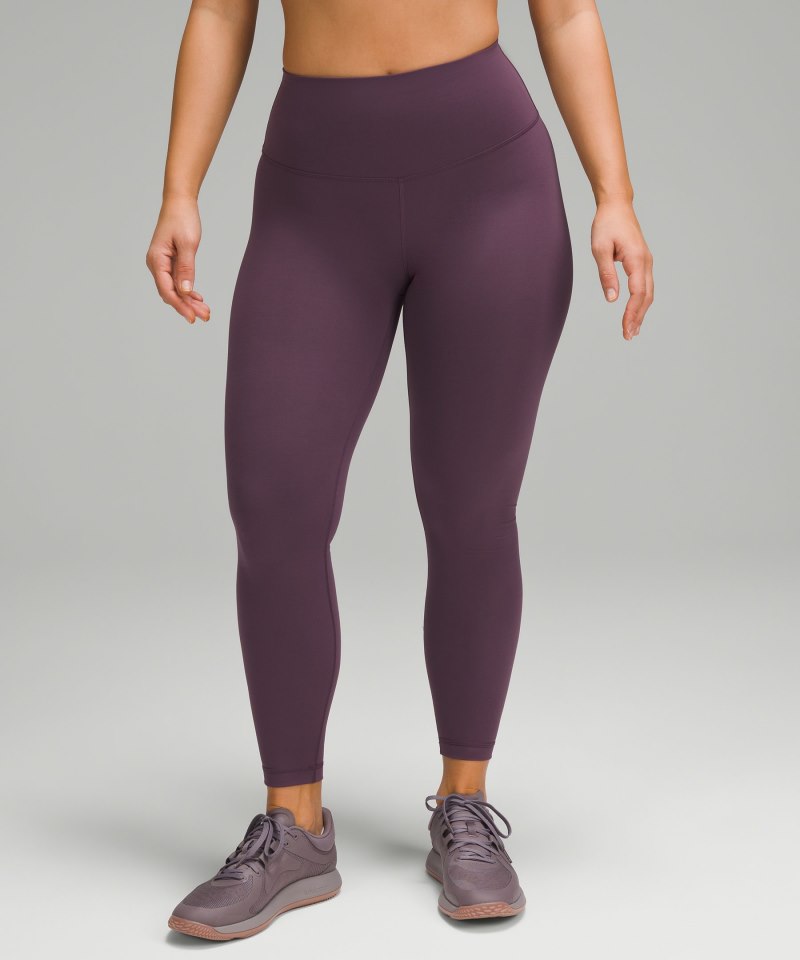 Lululemon | Women's Wunder Train Contour Fit High-Rise Tight 25"L Grape Thistle