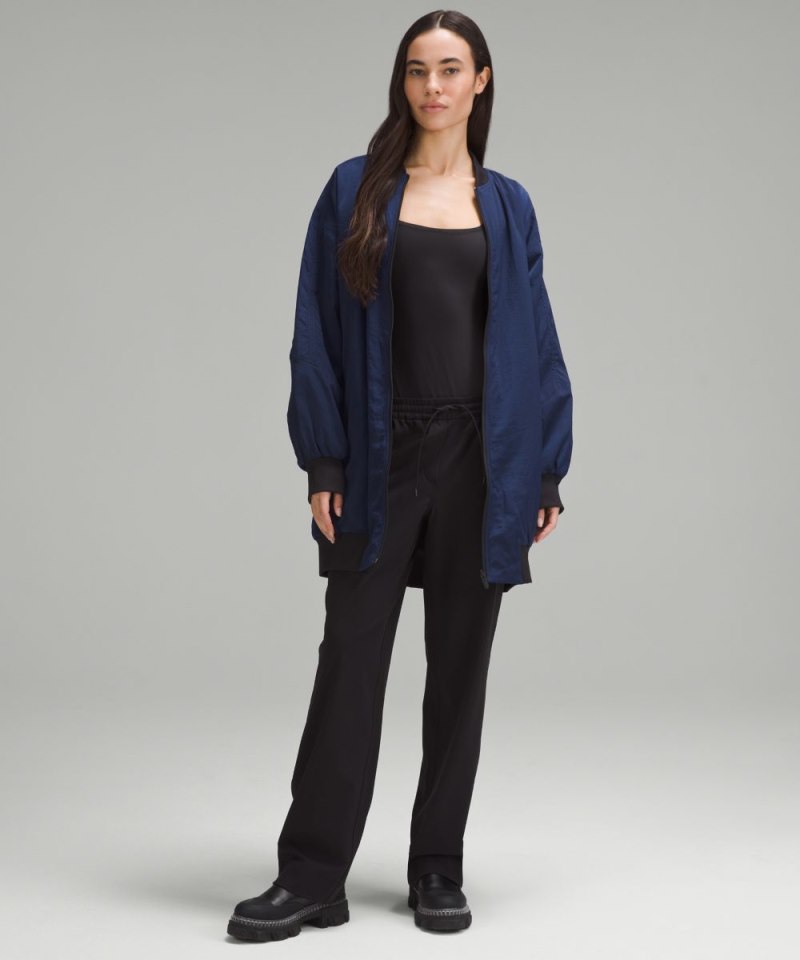 Lululemon | Women's Non-Stop Bomber Jacket Reversible Night Sea