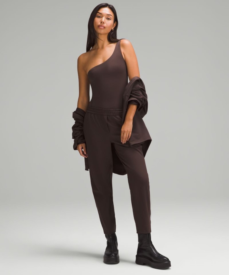 Lululemon | Women's Wundermost Ultra-Soft Nulu Asymmetrical Bodysuit Espresso (not available)