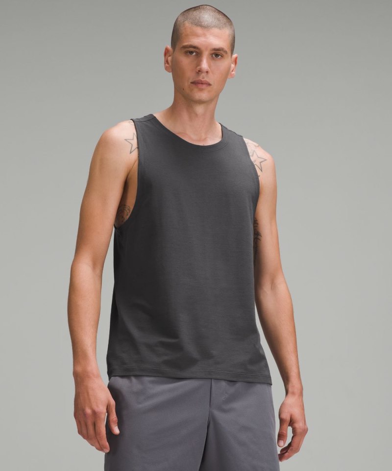 Lululemon | Men's Zeroed In Tank Graphite Grey