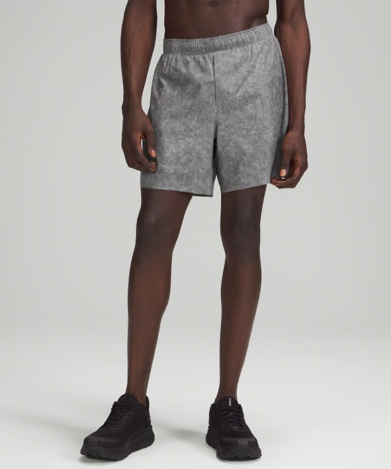 Lululemon | Men's Surge Lined Short 6"L Gravel Dust Asphalt Grey