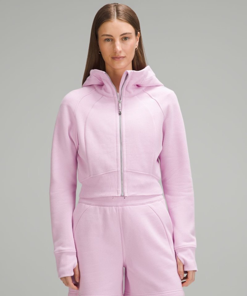 Lululemon | Women's Scuba Full-Zip Cropped Hoodie Vitapink