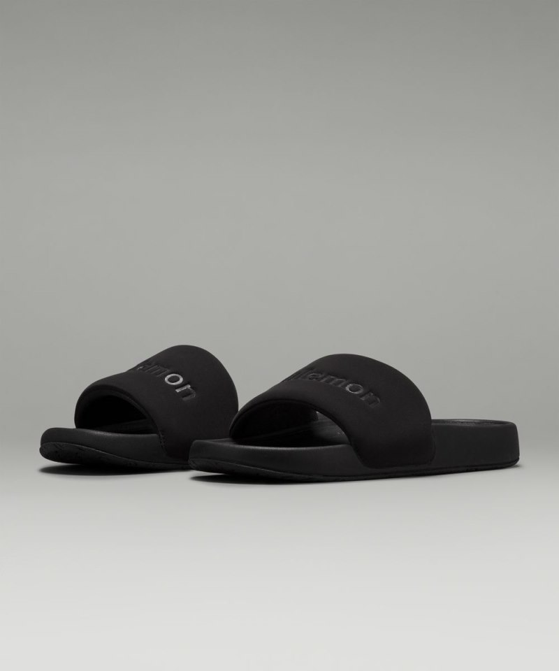 Lululemon | Women's restfeel WoSlide Graphic Black / Black / Bla