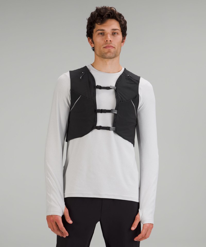 Lululemon | Men's Fast and Free Trail Running Vest Black