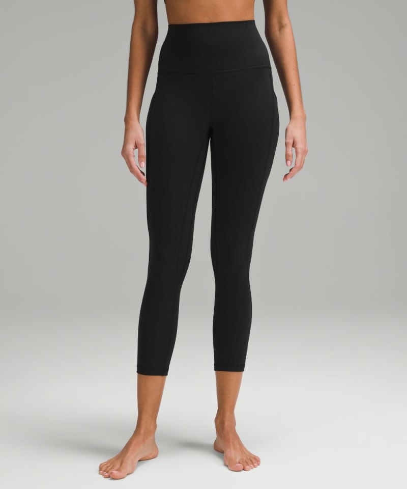 Lululemon | Women's Align High-Rise Crop with Pockets 23"L Black