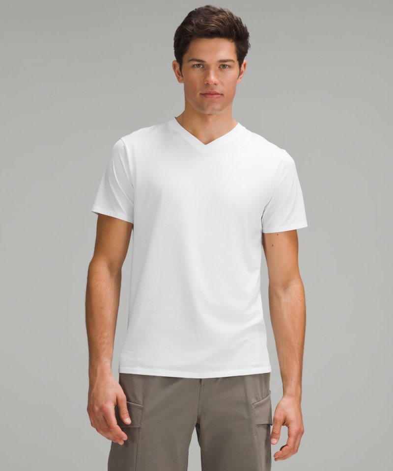 Lululemon | Men's Fundamental V-Neck T-Shirt White