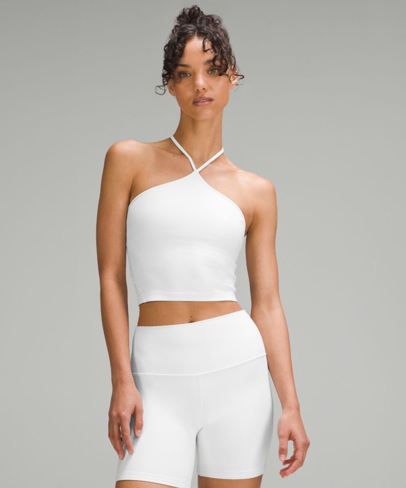 Lululemon | Women's Align T-Strap Tank Top Light Support, A / B Cup White