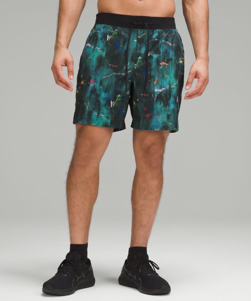 Lululemon | Men's T.H.E. Linerless Short 7"L Paint Spark Multi