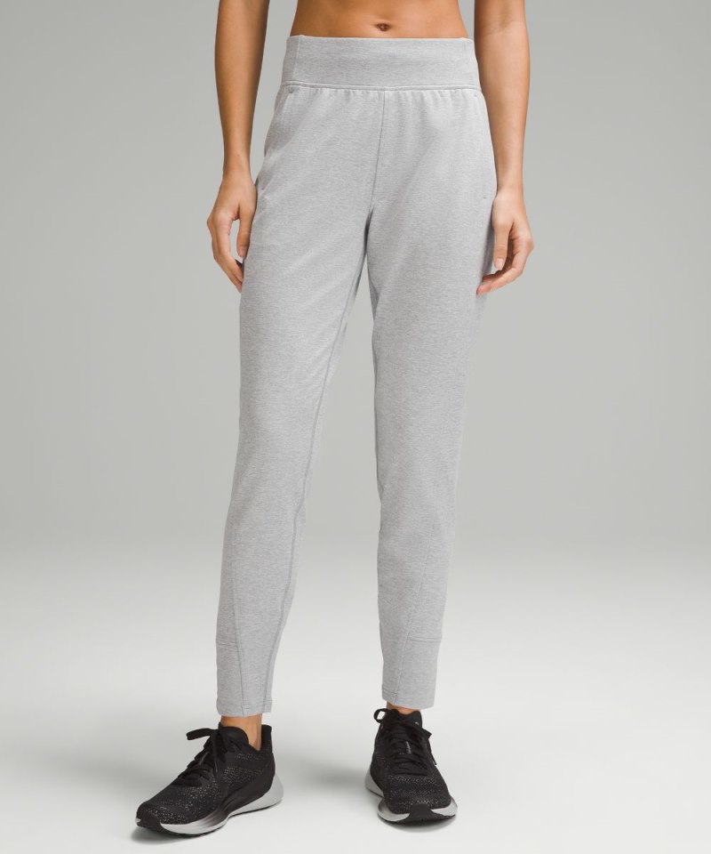 Lululemon | Women's It's Rulu Run Fleece High-Rise Jogger Full Length Heathered Rhino Grey