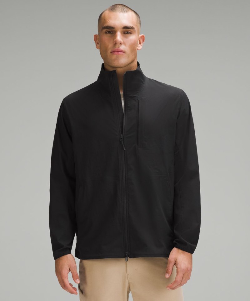 Lululemon | Men's Sojourn Windbreaker Jacket Black