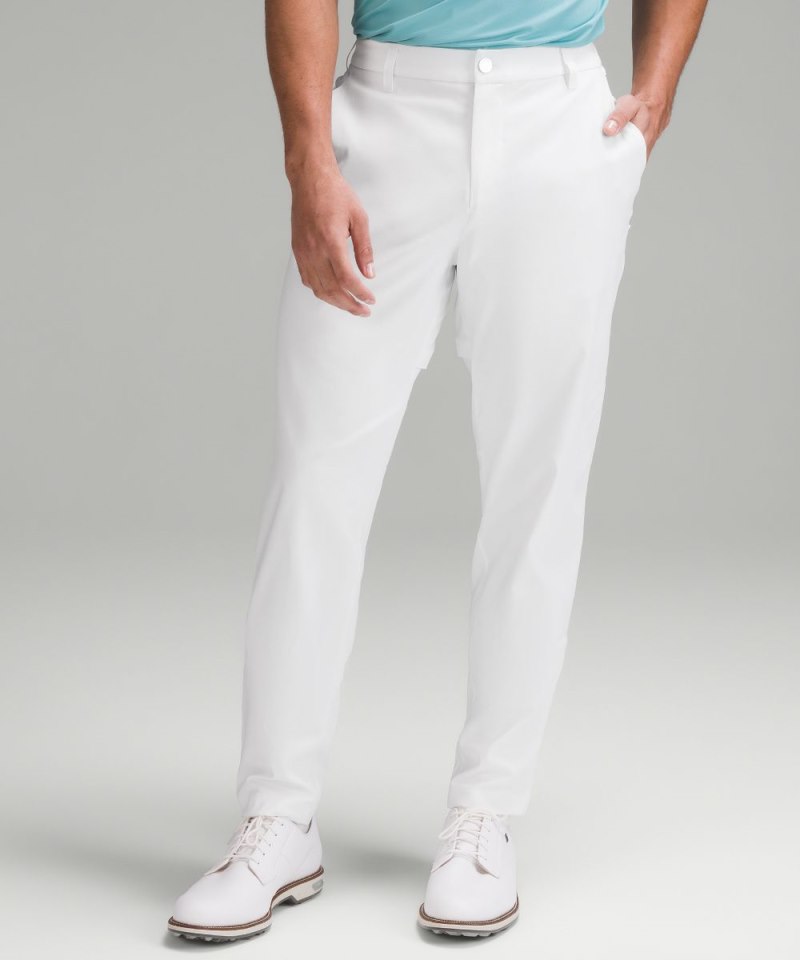 Lululemon | Men's Stretch Nylon Classic-Tapered Golf Pant 32"L White