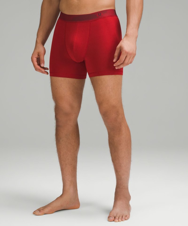 Lululemon | Men's Always In Motion Mesh Boxer 5"L Sport Red