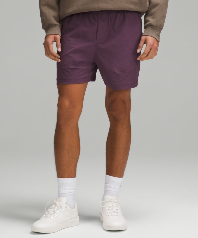 Lululemon | Men's Bowline Short 5"L Stretch Ripstop Grape Thistl