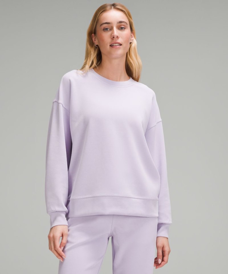 Lululemon | Women's Softstreme Crewneck Pullover Lilac Ether