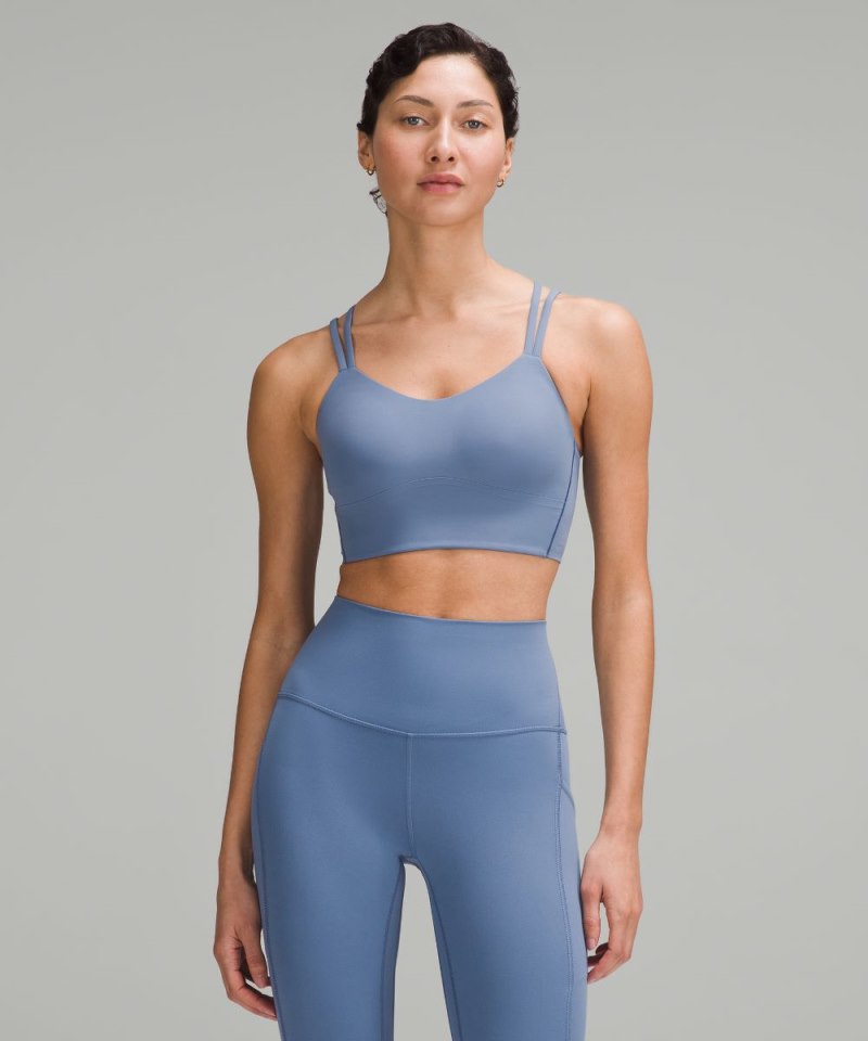 Lululemon | Women's Like a Cloud Longline Bra Light Support, B / C Cup Oasis Blue