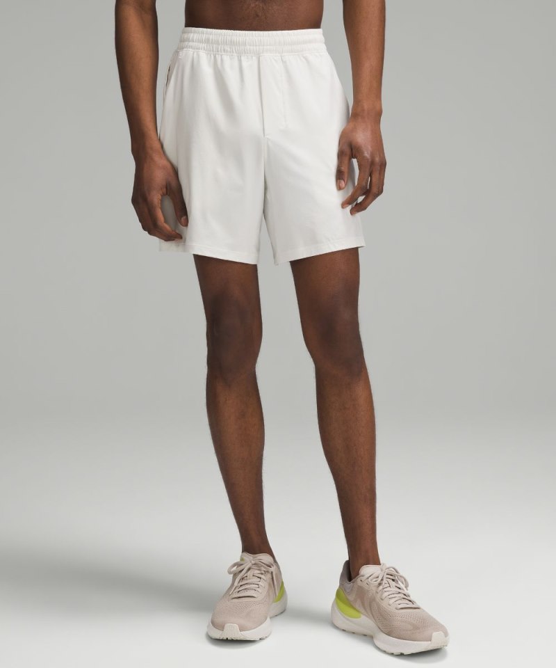 Lululemon | Men's Pace Breaker Linerless Short 7"L Bone