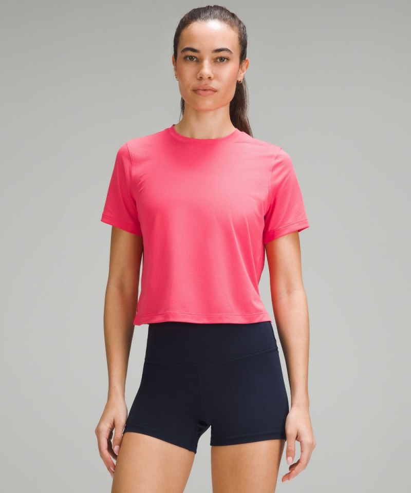 Lululemon | Women's Ultralight Waist-Length T-Shirt Glaze Pink