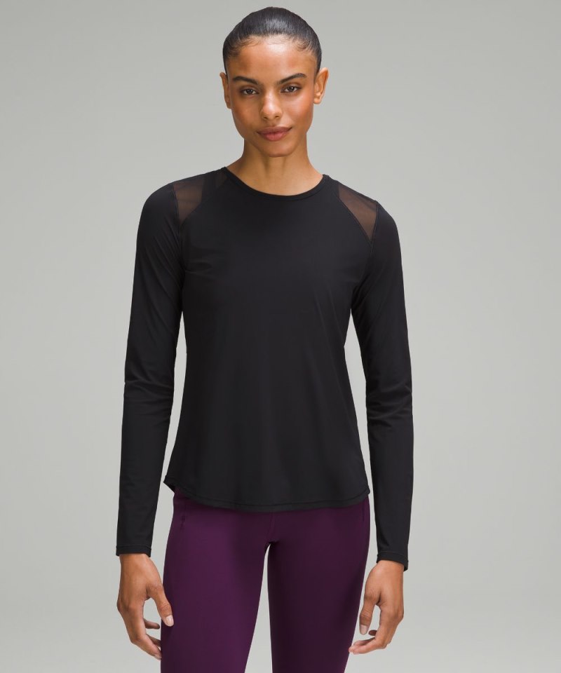 Lululemon | Women's Sculpt Long-Sleeve Shirt Black