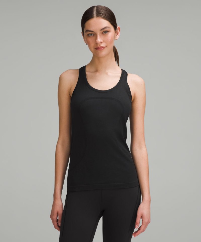 Lululemon | Women's Swiftly Tech Racerback Tank Top 2.0 Hip Length Black / Black (not available)