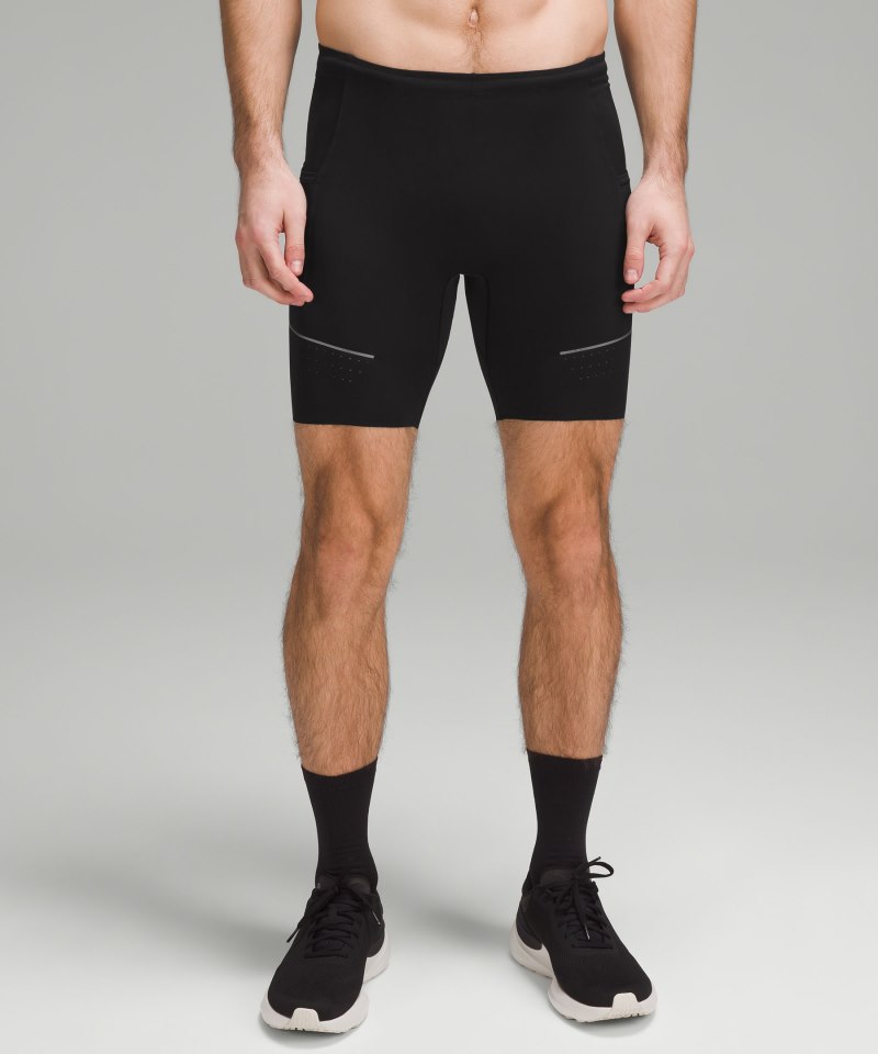 Lululemon | Men's Fast and Free Half Tight 8"L Black