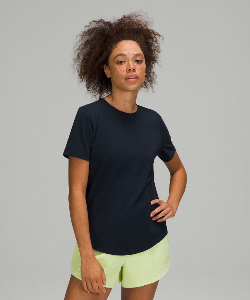 Lululemon | Women's Love Curved-Hem Crewneck T-Shirt True Navy