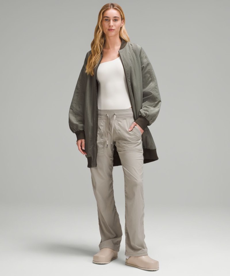 Lululemon | Women's Non-Stop Bomber Jacket Reversible Grey Sage / Dark Olive