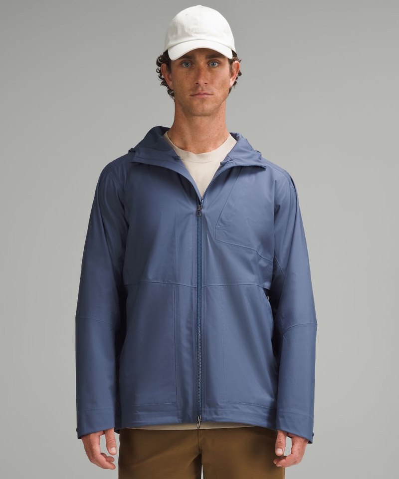 Lululemon | Men's Waterproof Full-Zip Rain Jacket Shade