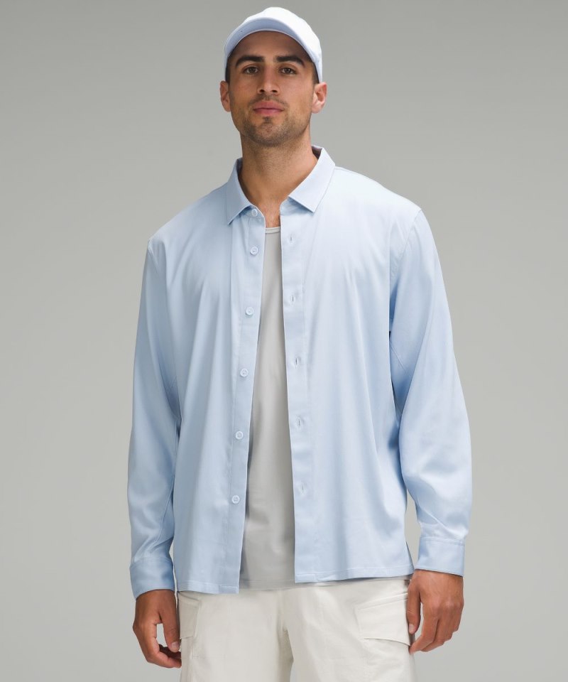 Lululemon | Men's Relaxed-Fit Long-Sleeve Button-Up Windmill