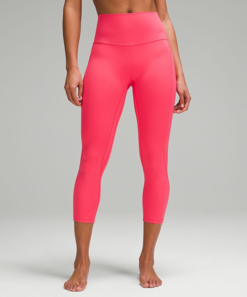 Lululemon | Women's Align High-Rise Crop with Pockets 23"L Glaze Pink